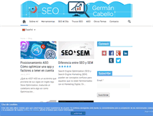 Tablet Screenshot of germancabello.com